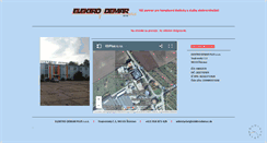 Desktop Screenshot of elektrodemar.sk